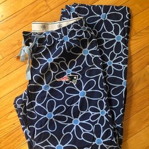 EUC New England Patriots PJ pants